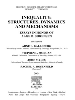 cover image of Inequality
